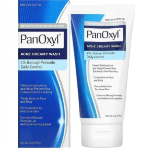 Panoxyl Creamy Acne Wash 4 Benzoyl Peroxide 170g